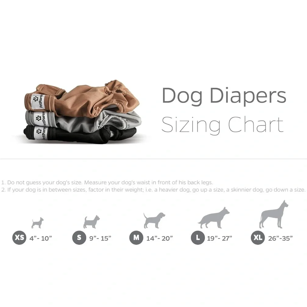 Pet parent female dog diapers L